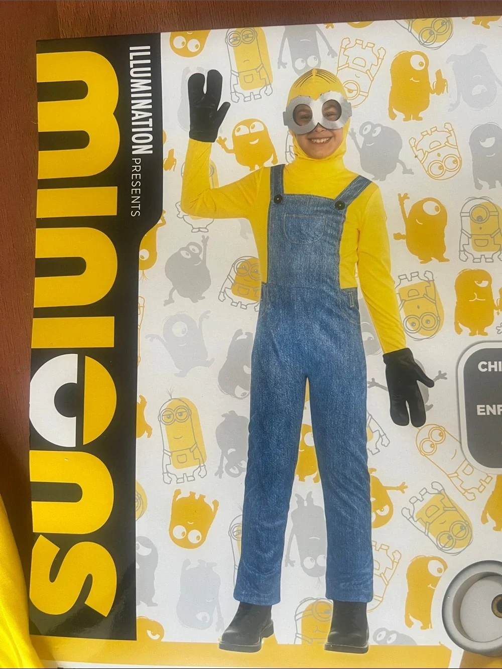 Minion Kids Costume